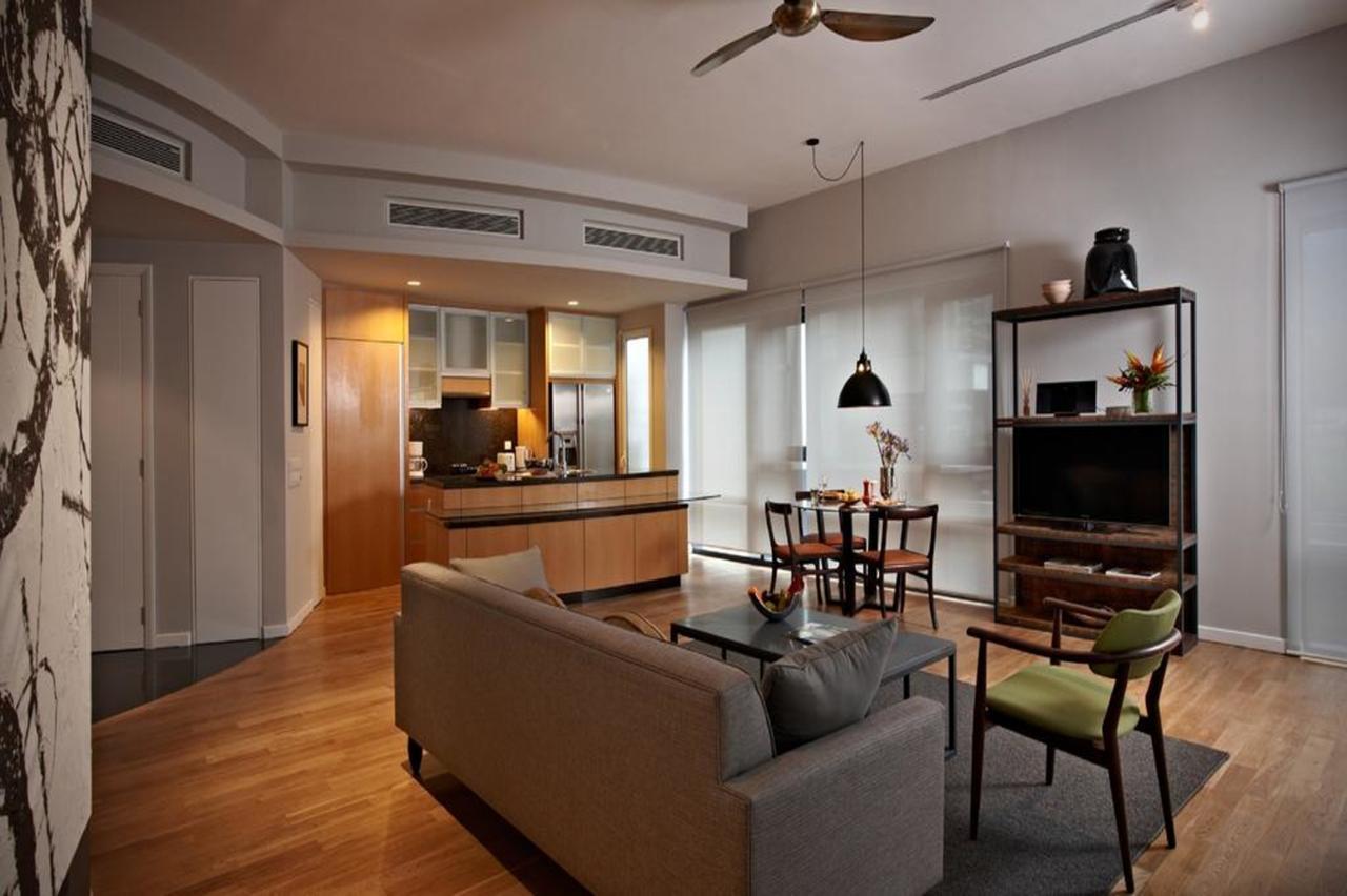 فندق سكن إي آند أوه كوالالمبور المظهر الخارجي الصورة A living room in a condominium